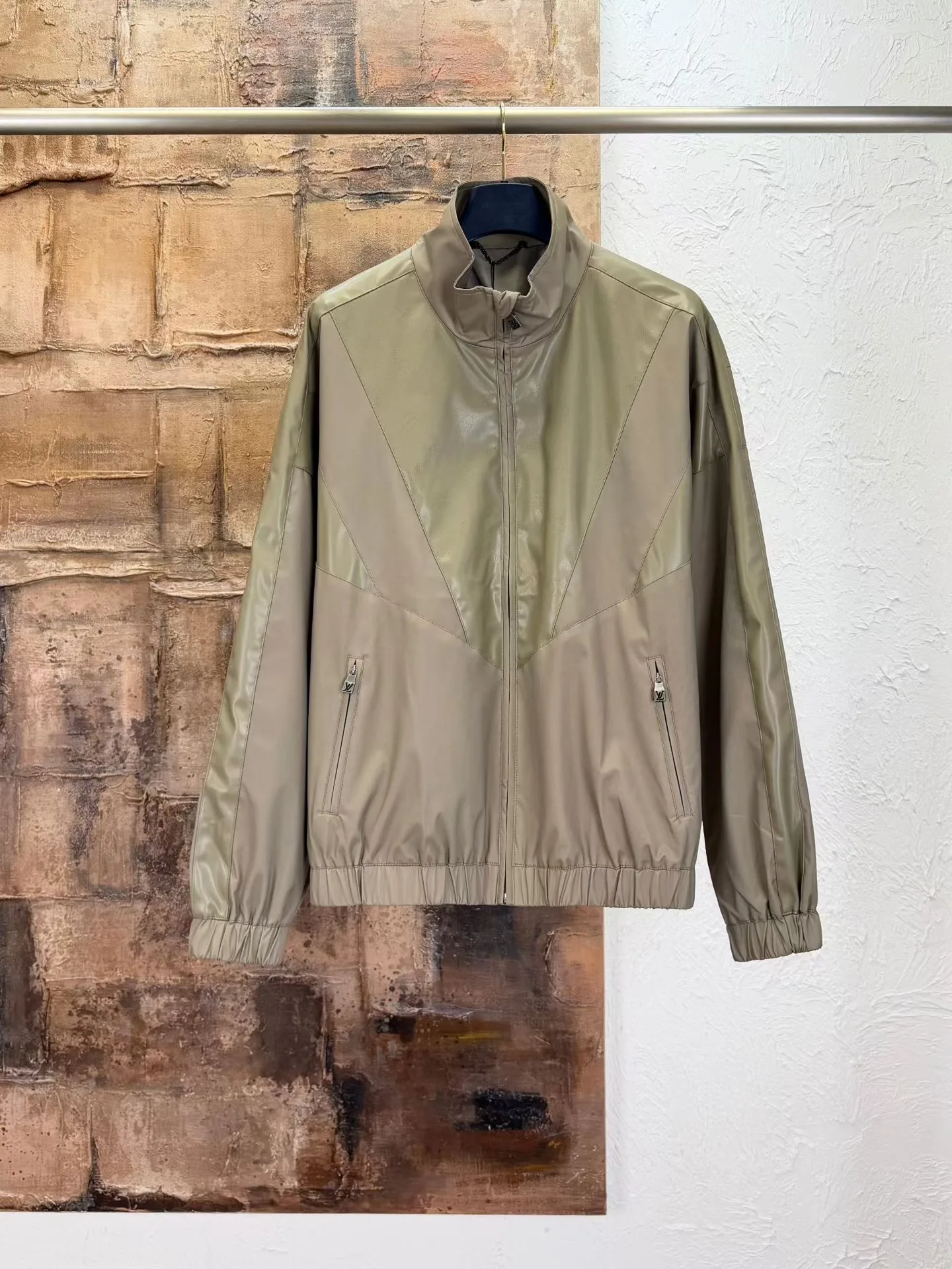 Hybrid Leather Tracktop