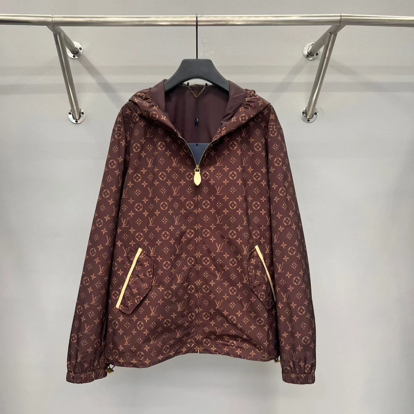 LV Louis Vuitton Silk Tech Windbreaker