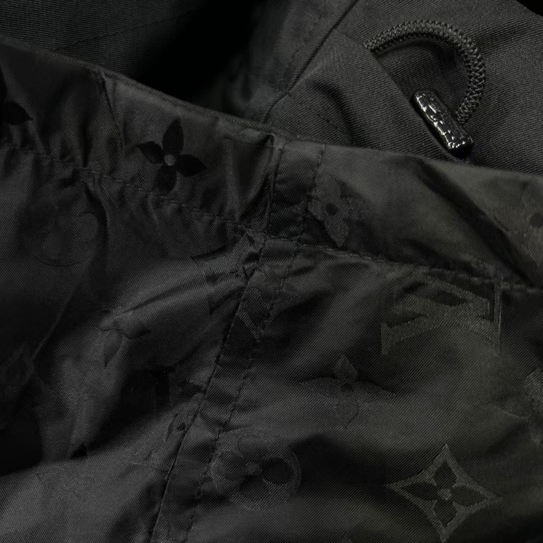 Monogram Reversible Nylon Windbreaker — view 11