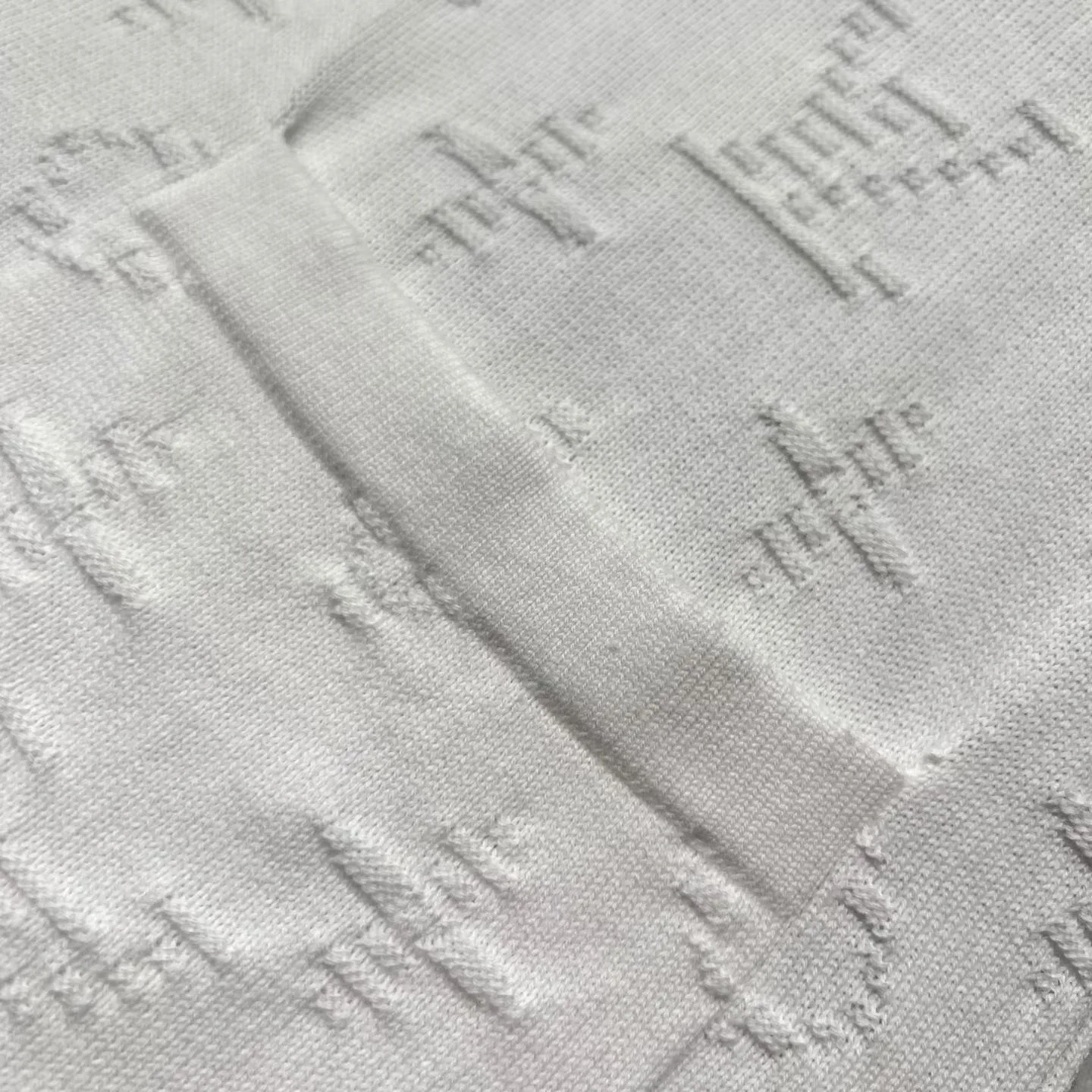 Monogram Short-Sleeved Shirt (Milky White) — 보기 6