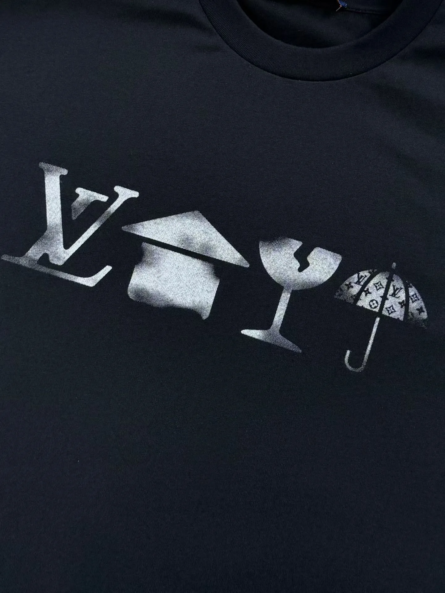 LV Printed Signature T-Shirt — view 2