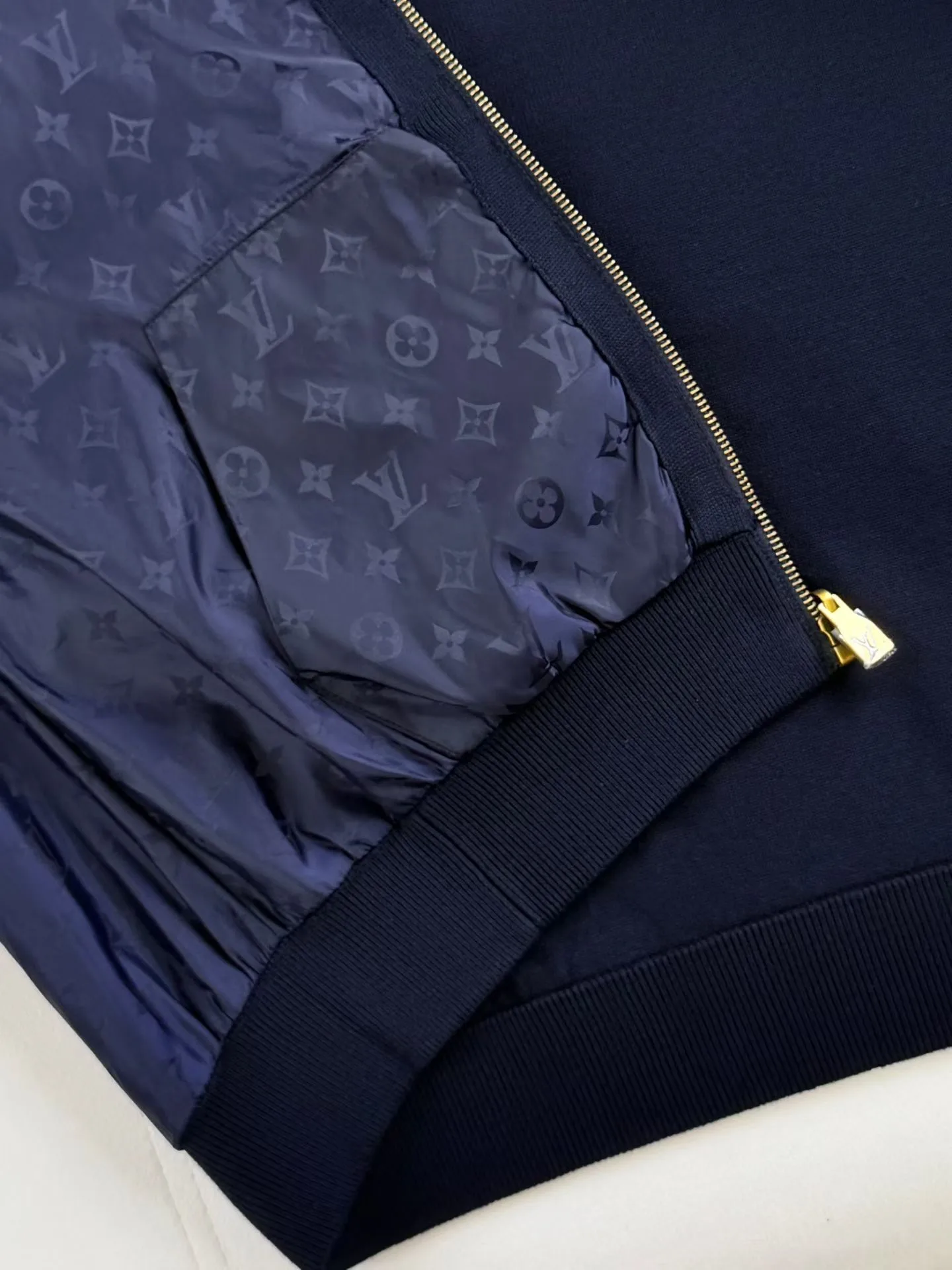 LV Reversible Nylon Hybrid Track Top — view 3