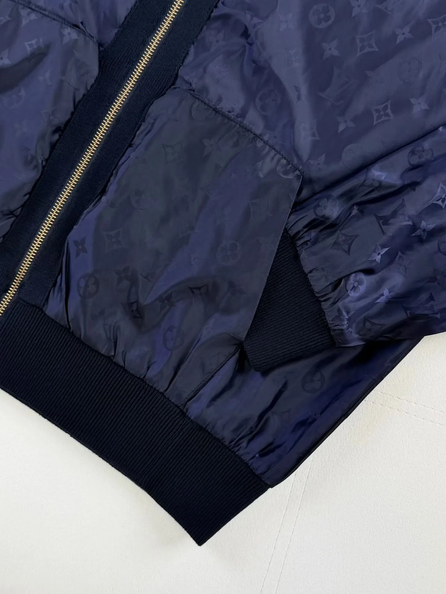 LV Reversible Nylon Hybrid Track Top — view 4