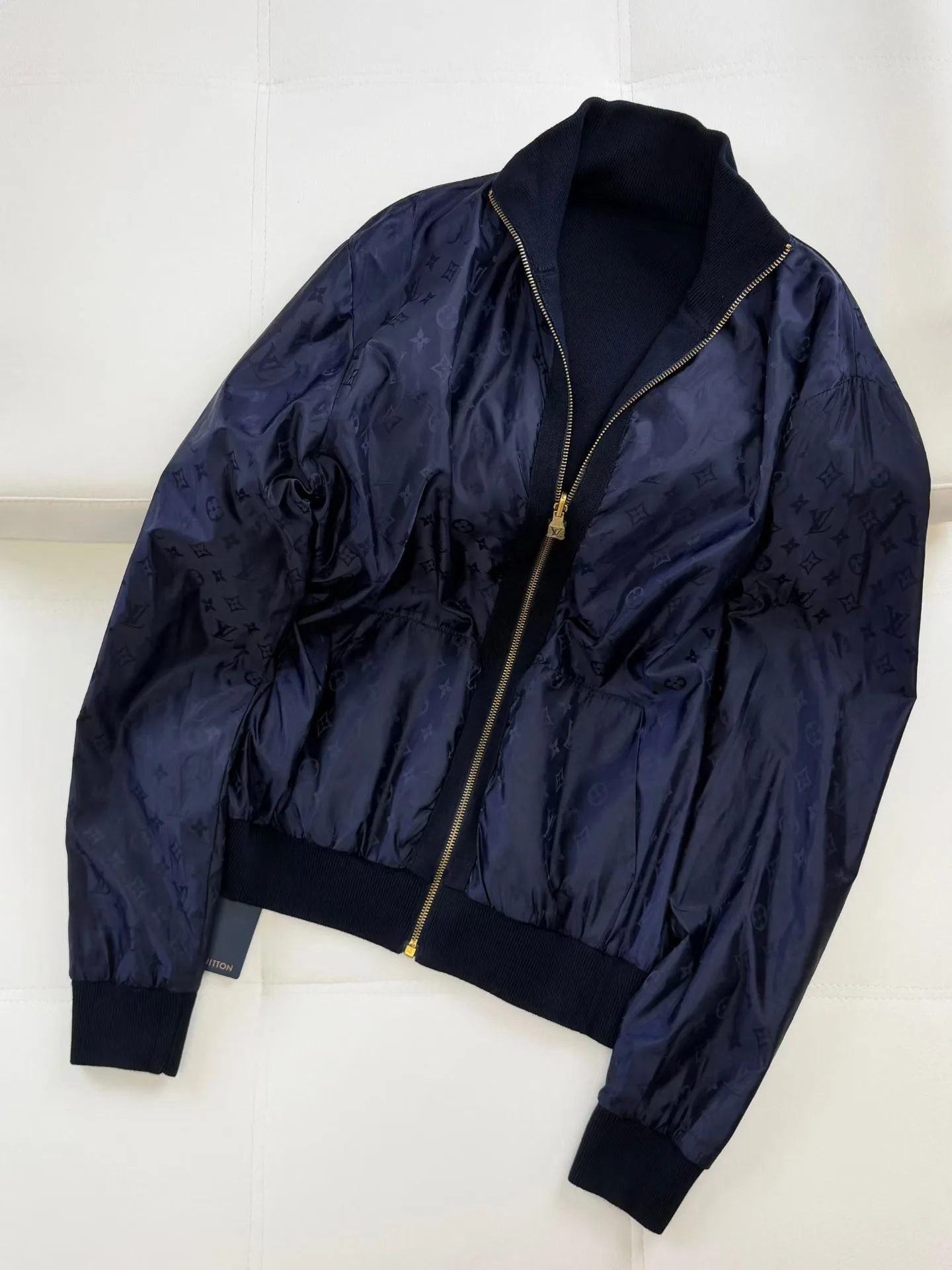LV Reversible Nylon Hybrid Track Top — view 5