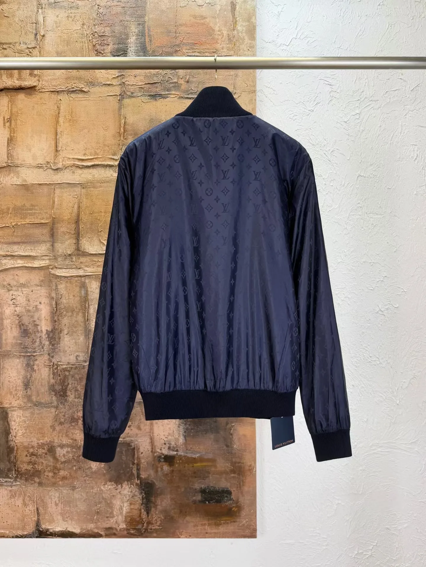 LV Reversible Nylon Hybrid Track Top — view 6