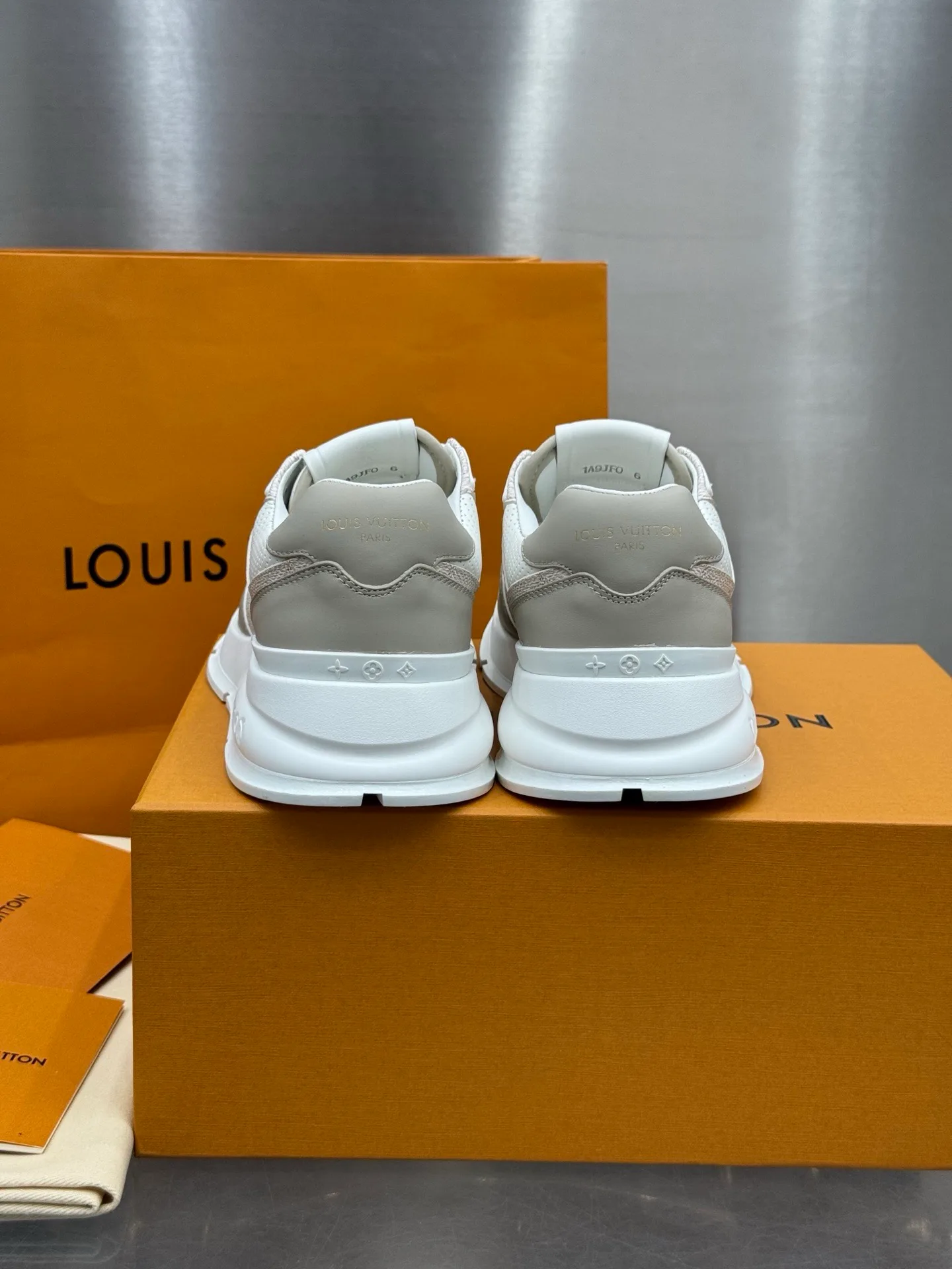 LV Run Away Sneaker (Beige) — view 7