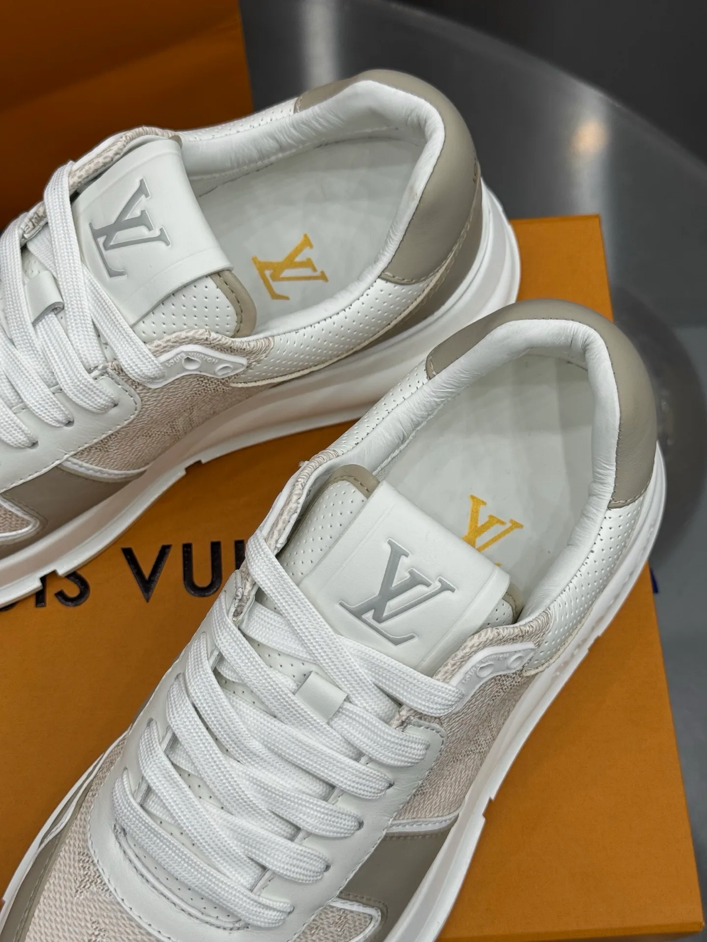 LV Run Away Sneaker (Beige) — view 9