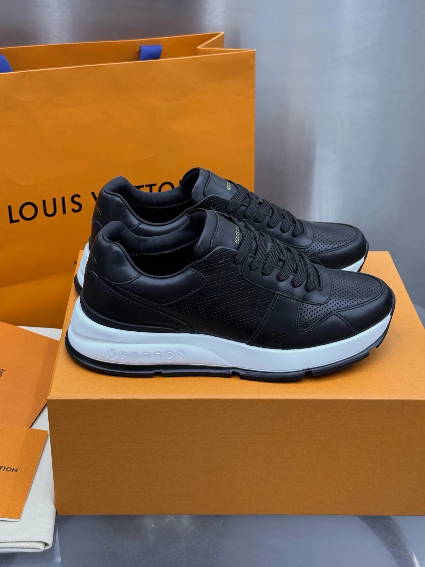 LV Run Away Sneaker (Black)