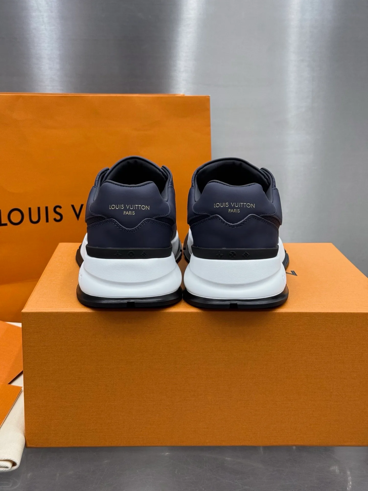 LV Run Away Sneaker (Blue) — view 7