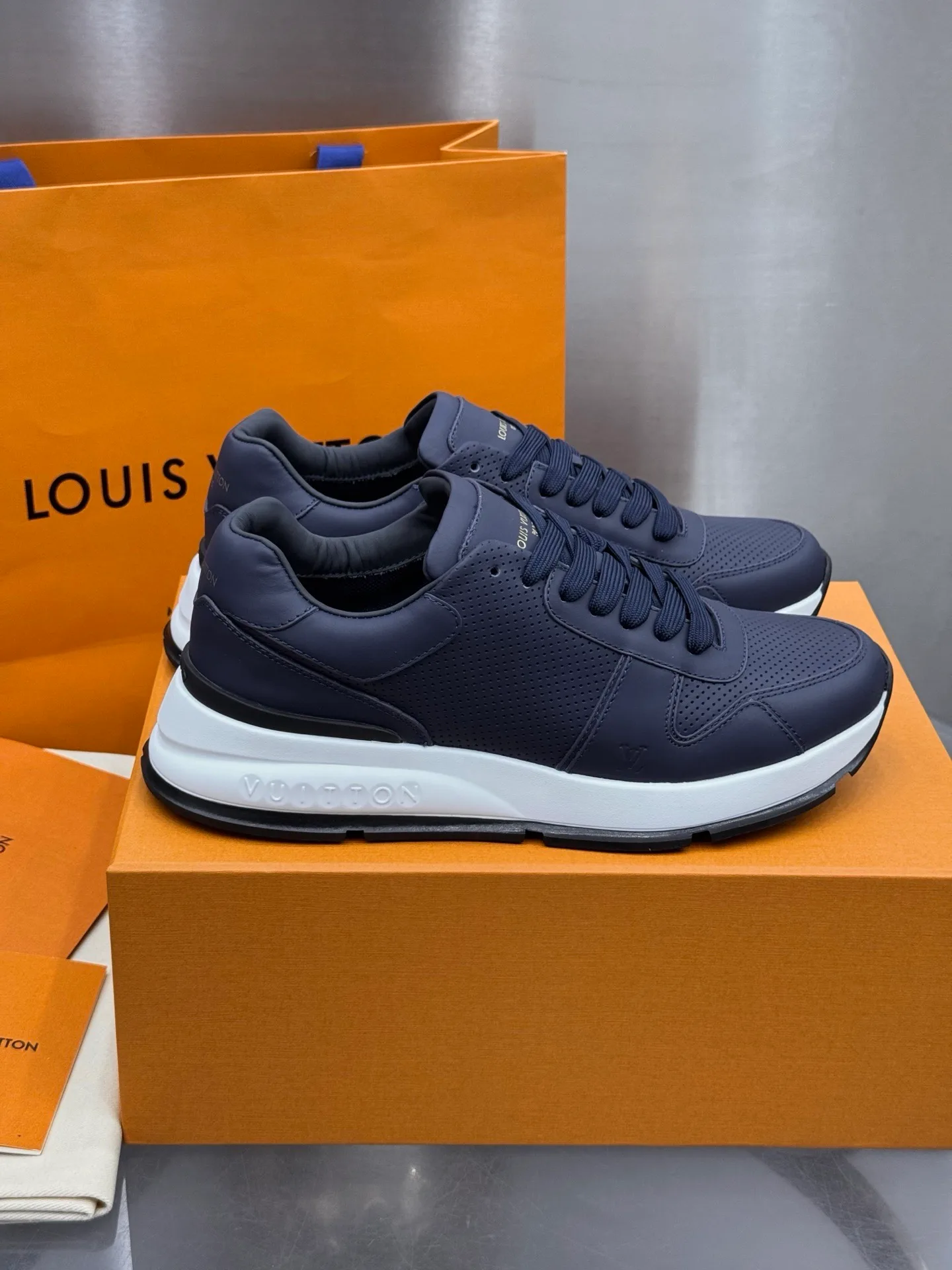 LV Run Away Sneaker (Blue)