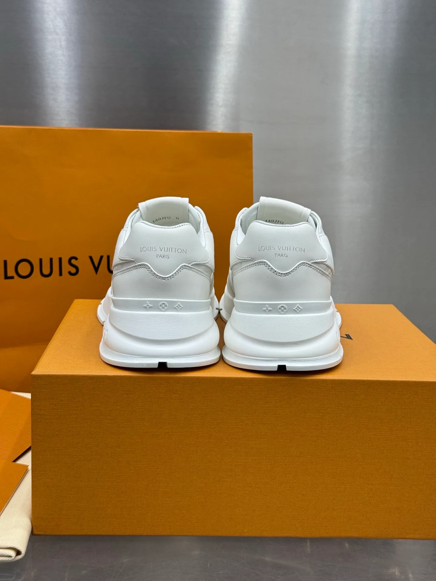 LV Run Away Sneaker (White Monogram)  — view 7