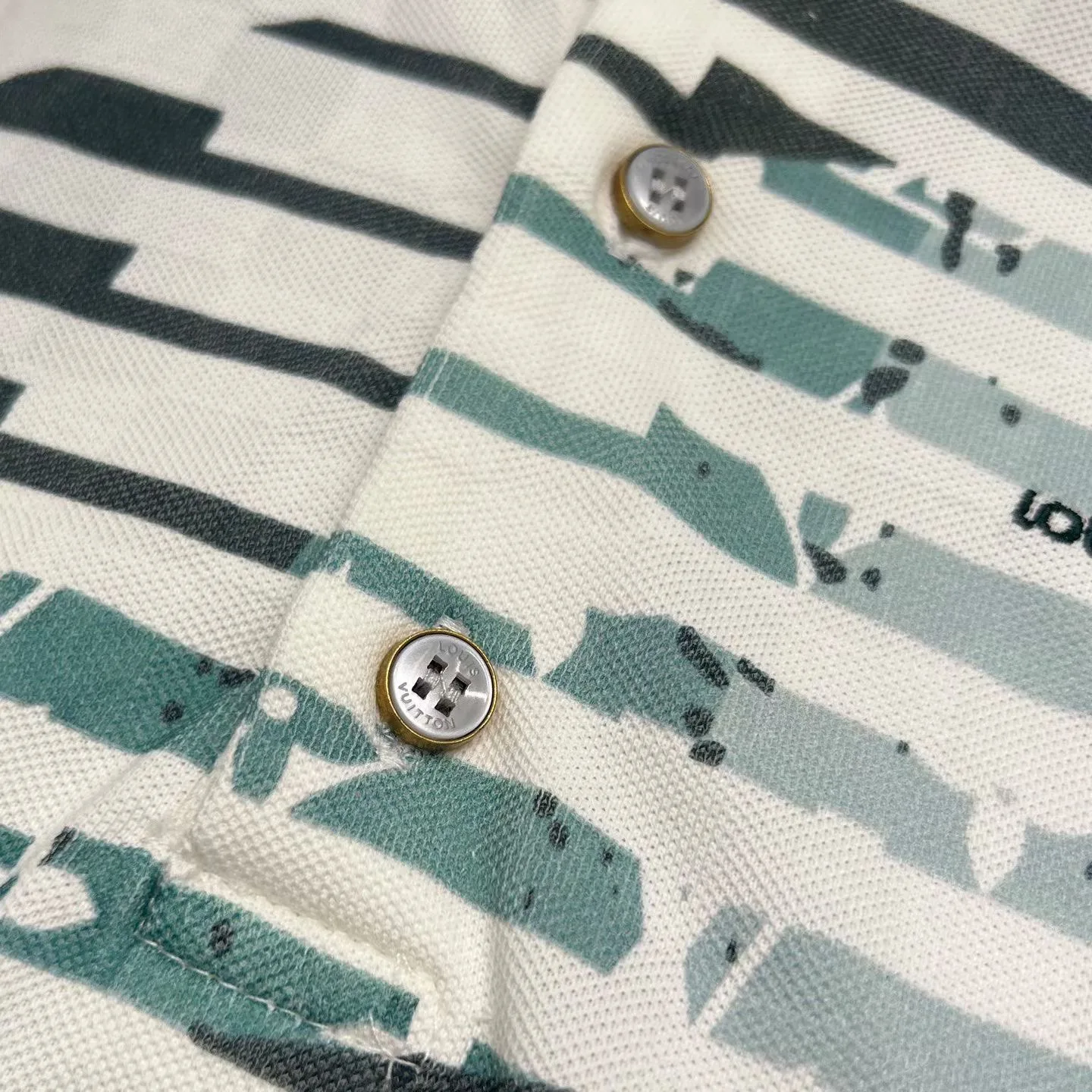 LV Short-Sleeved Polo Shirt  — ビュー 4
