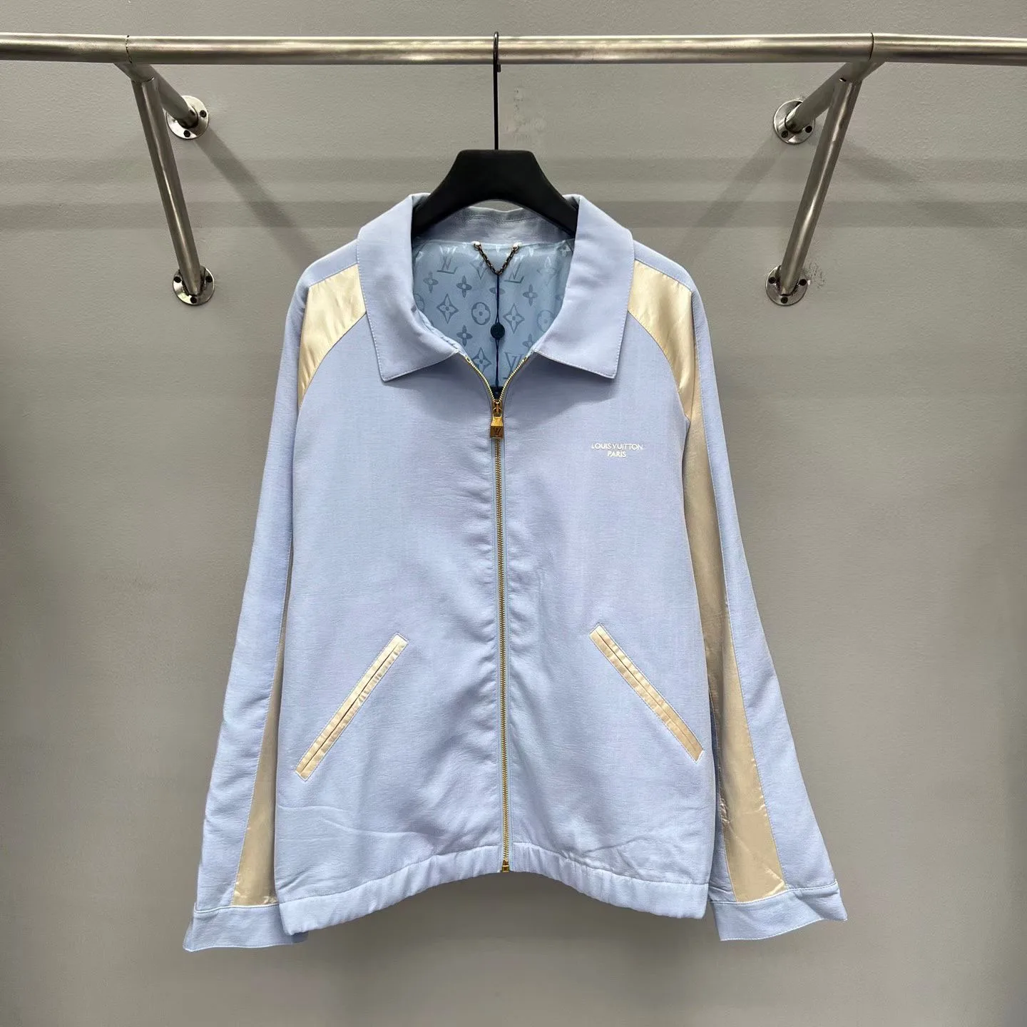 LV Silk Mix Souvenir Jacket