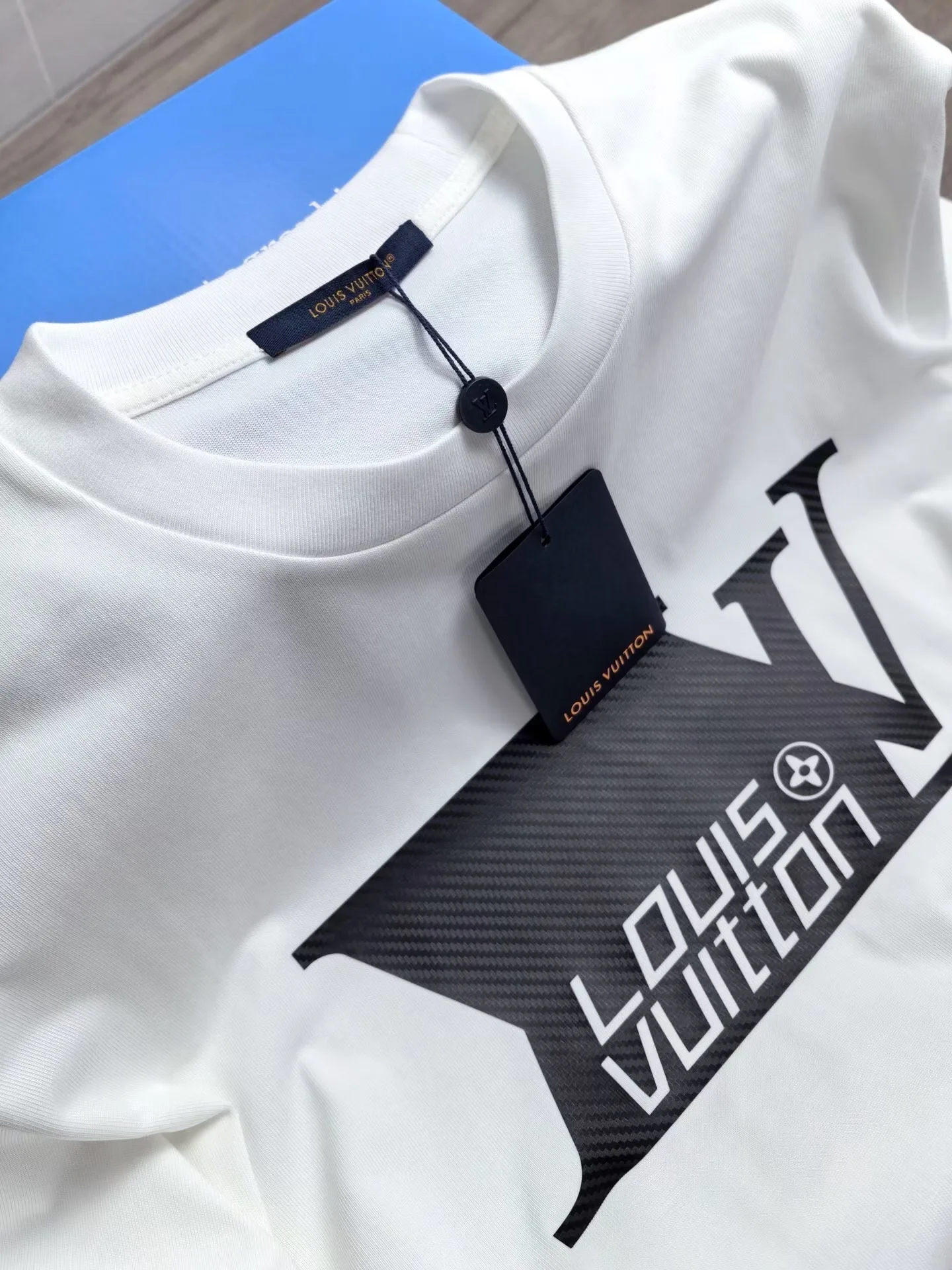 LV Sprinter Motif Printed Signature T-Shirt — 보기 4