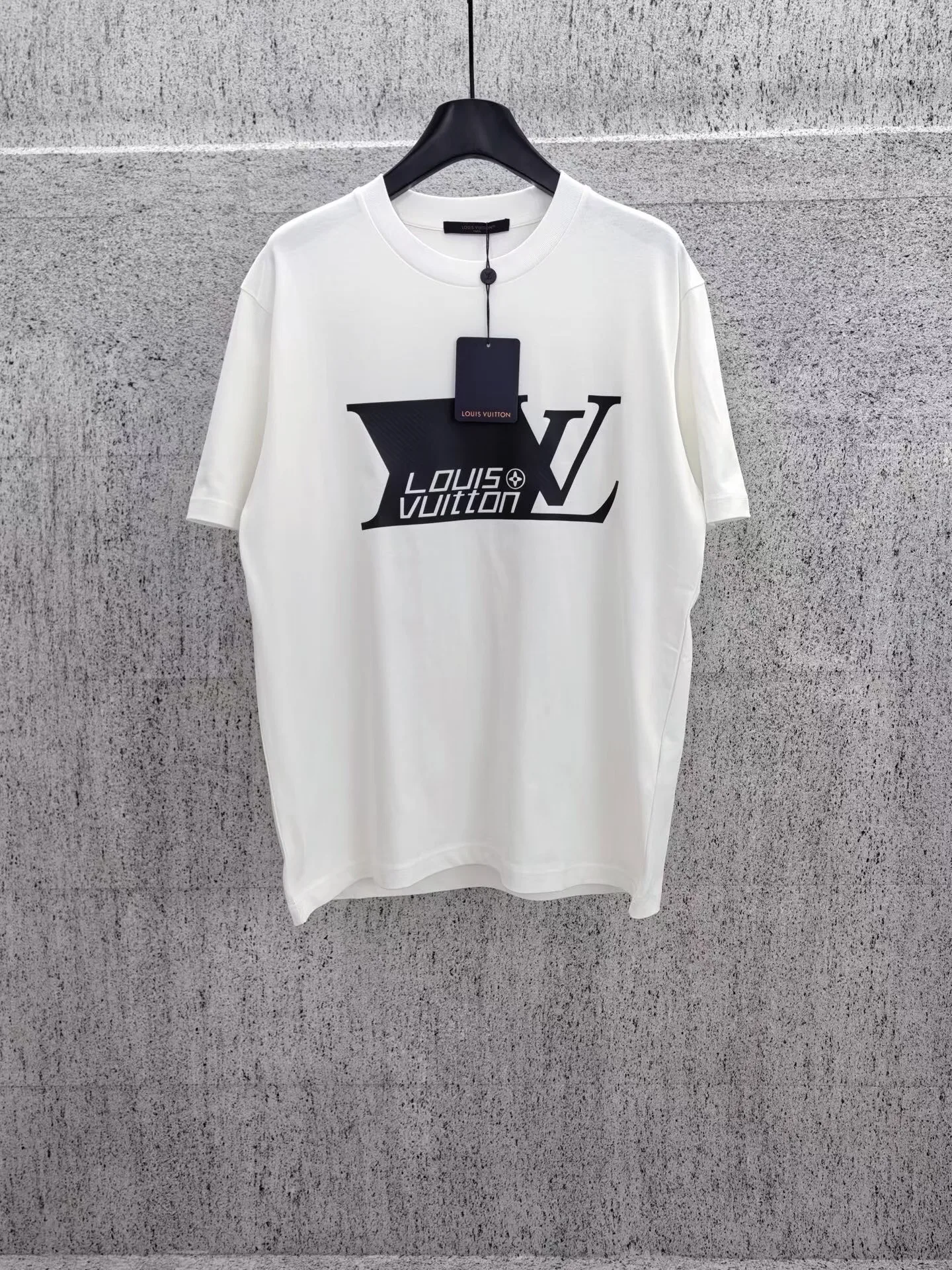 LV Sprinter Motif Printed Signature T-Shirt