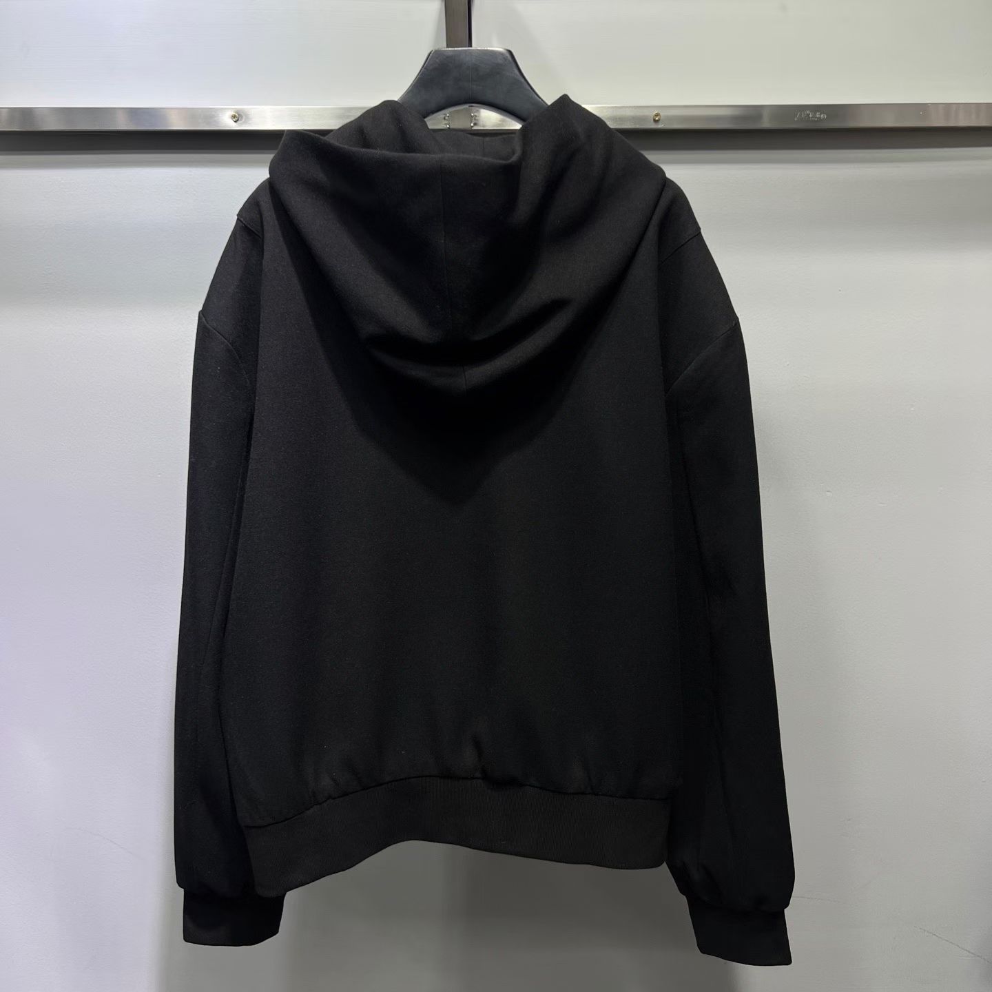 Tailored Technical Wool Hooded Blouson — view 5