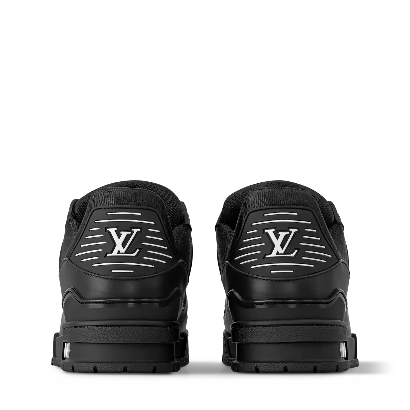 LV Trainer Sneaker Triple Black — view 4