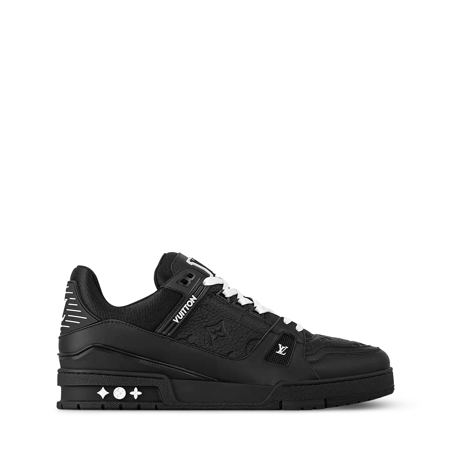 LV Trainer Sneaker Triple Black