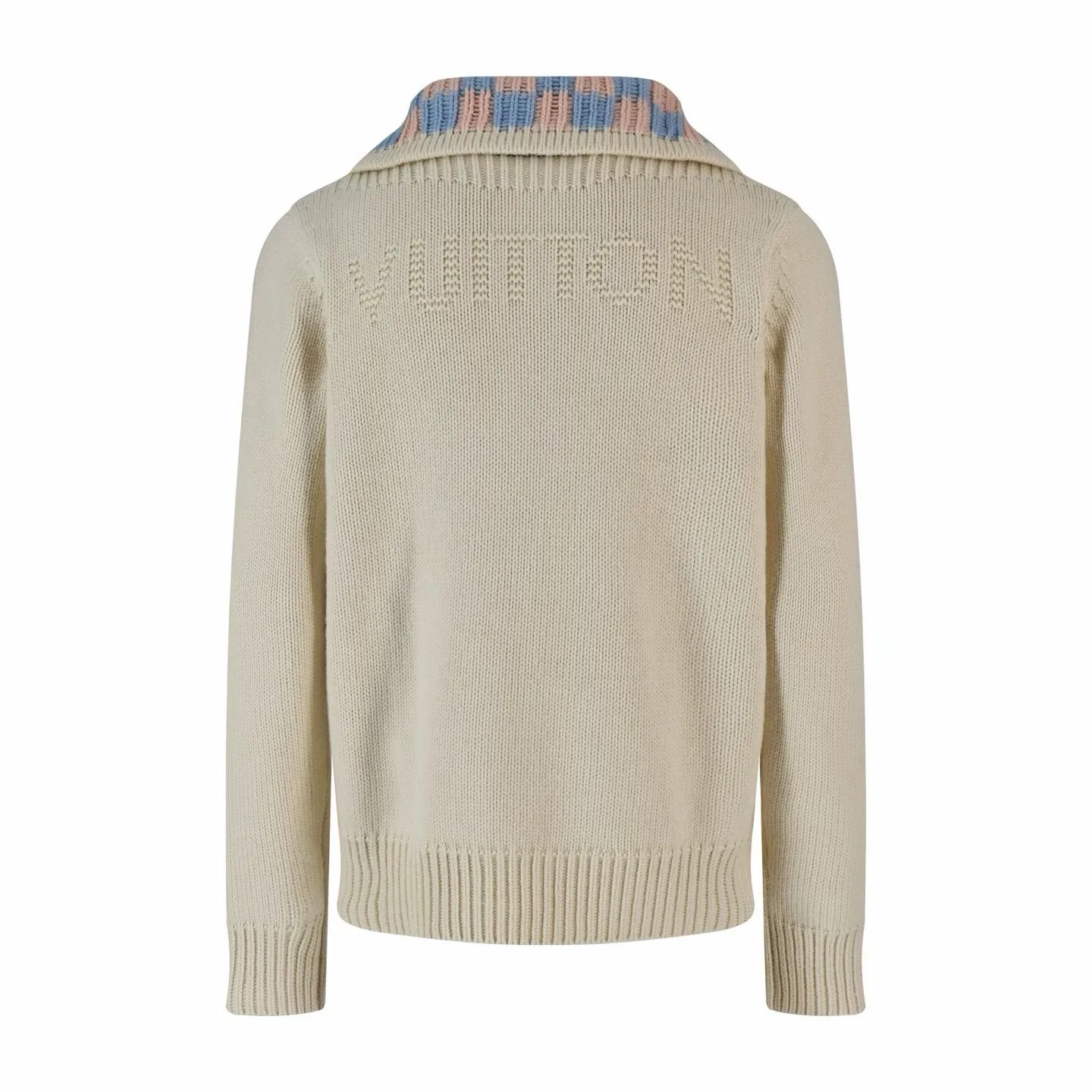 LV Zipped Intarsia Track Top — ビュー 2