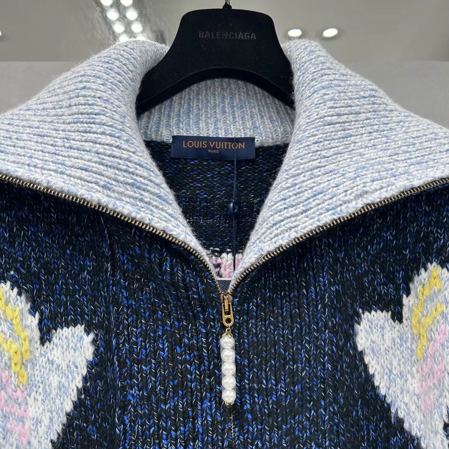 LV Zippered Knitted Blouson — ビュー 2