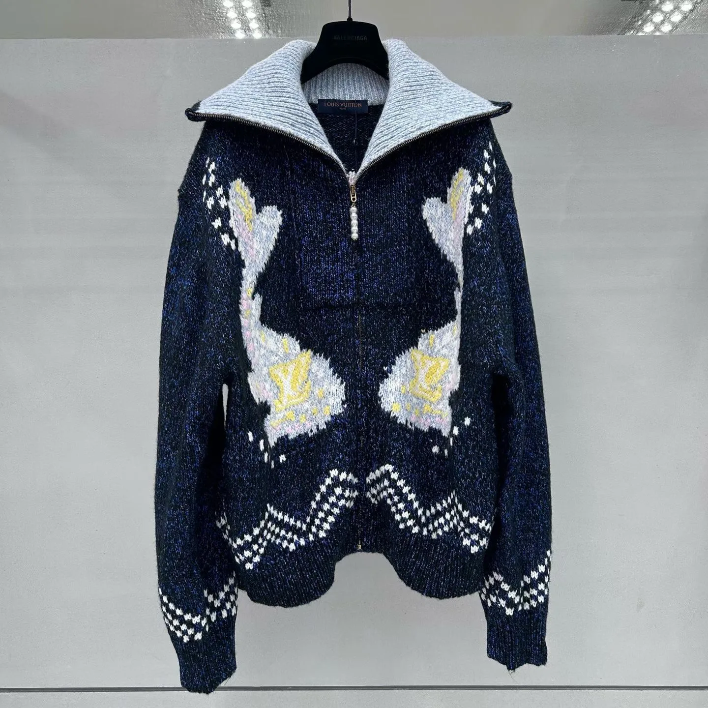 LV Zippered Knitted Blouson — ビュー 5