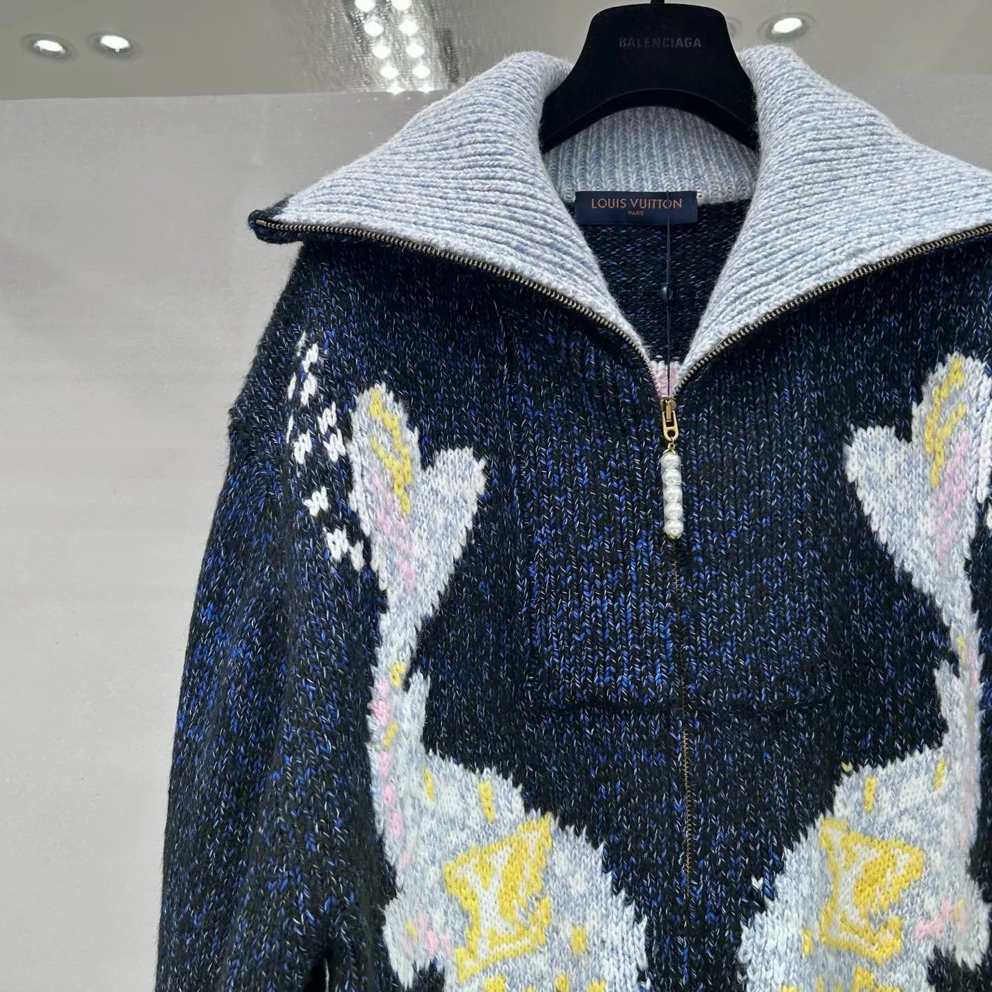 LV Zippered Knitted Blouson — ビュー 7