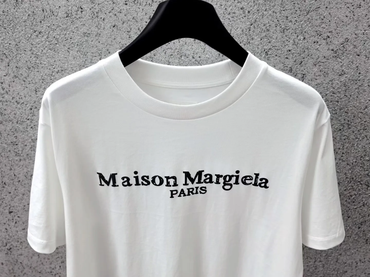 Maison Margiela Paris Logo T Shirt (White) — ビュー 3