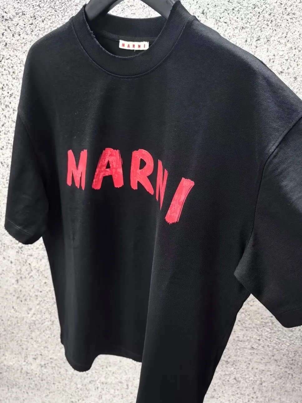 Marni Logo-Appliqué T-shirt — ビュー 6