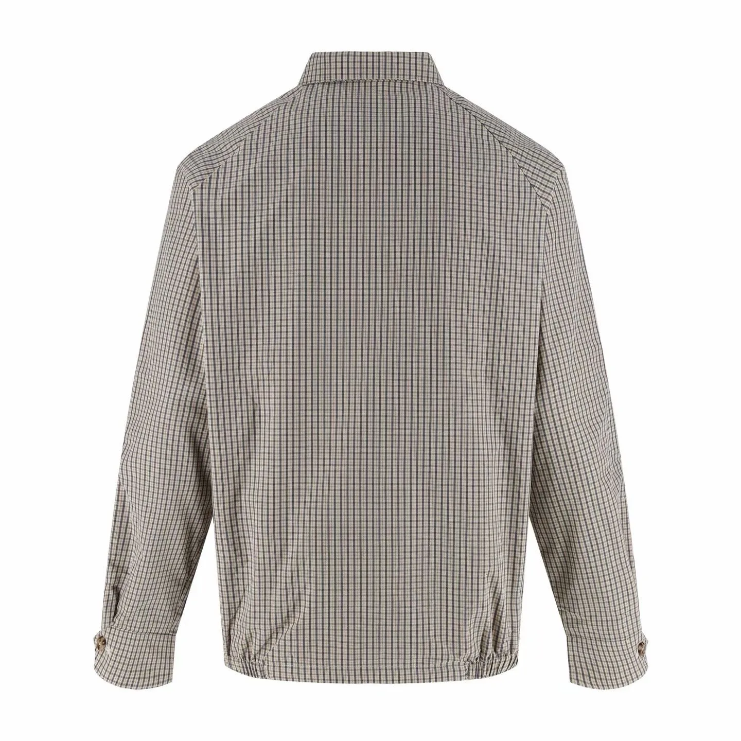 Miu Miu Check-Pattern Oversized Jacket — view 5