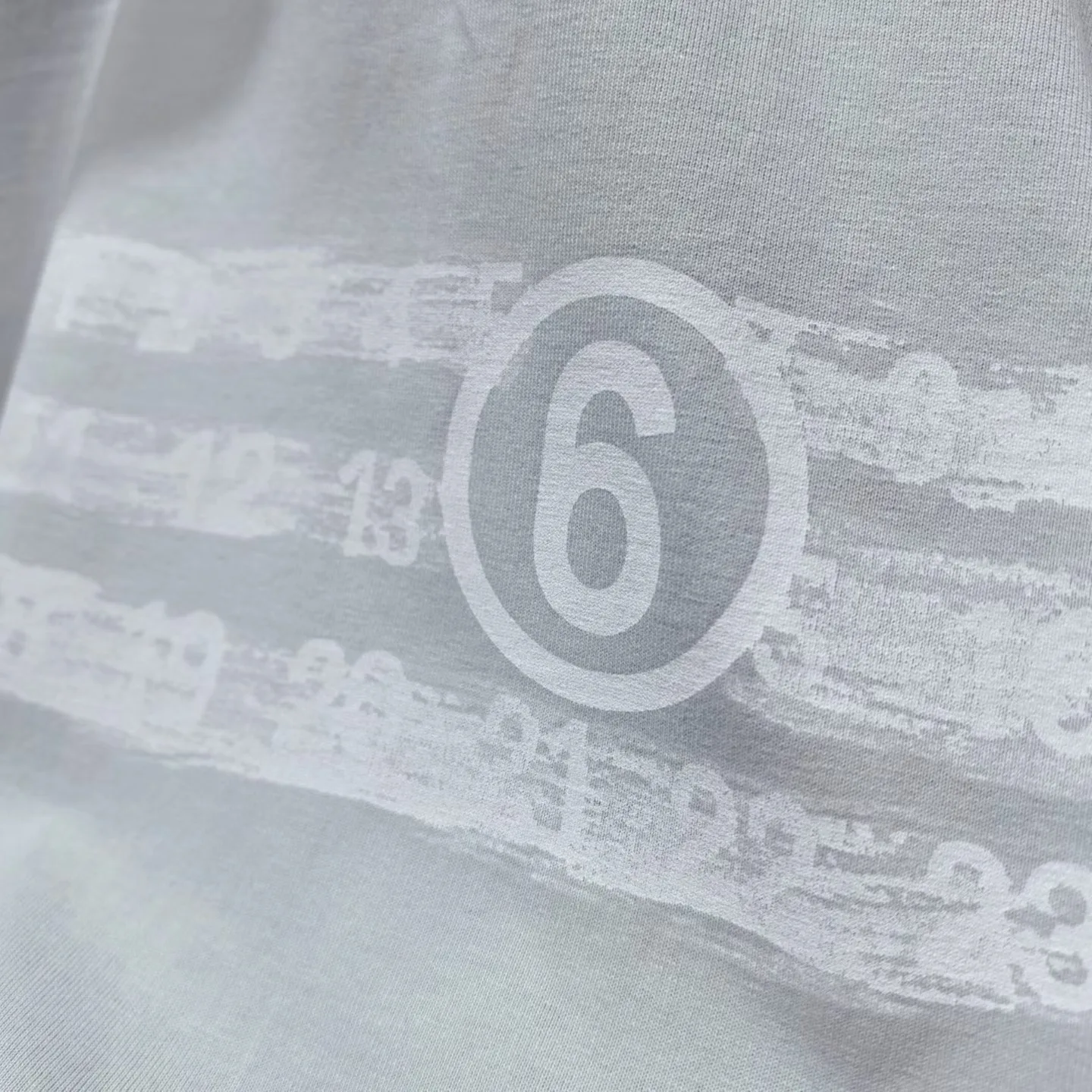 MM6 Graphic T Shirt (Grey) — ビュー 4