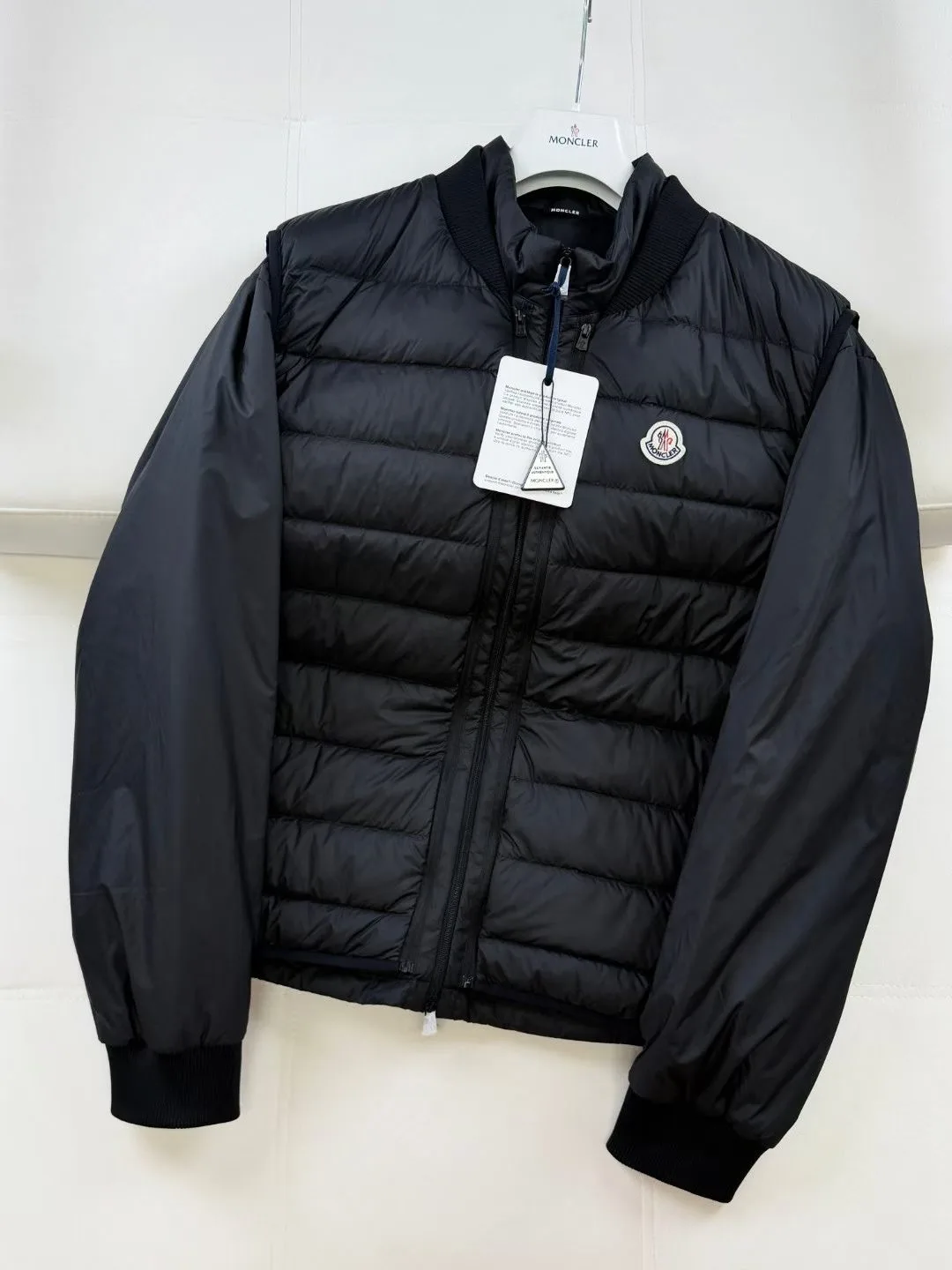Moncler 2-in-1 Down Jacket Verney (Black) — ビュー 3