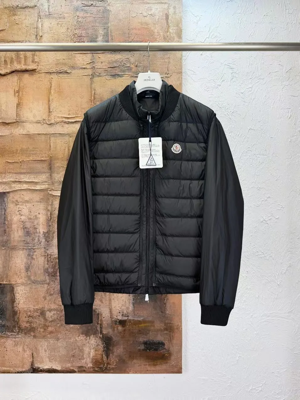 Moncler 2-in-1 Down Jacket Verney (Black)