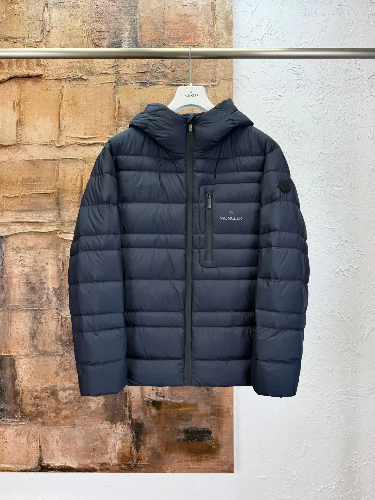Moncler Guesmi Puffer Jacket (Navy)