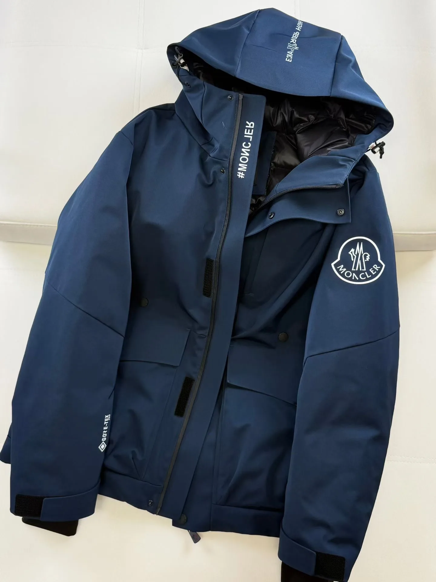 Moncler Ski Down Jacket (Navy) — ビュー 3