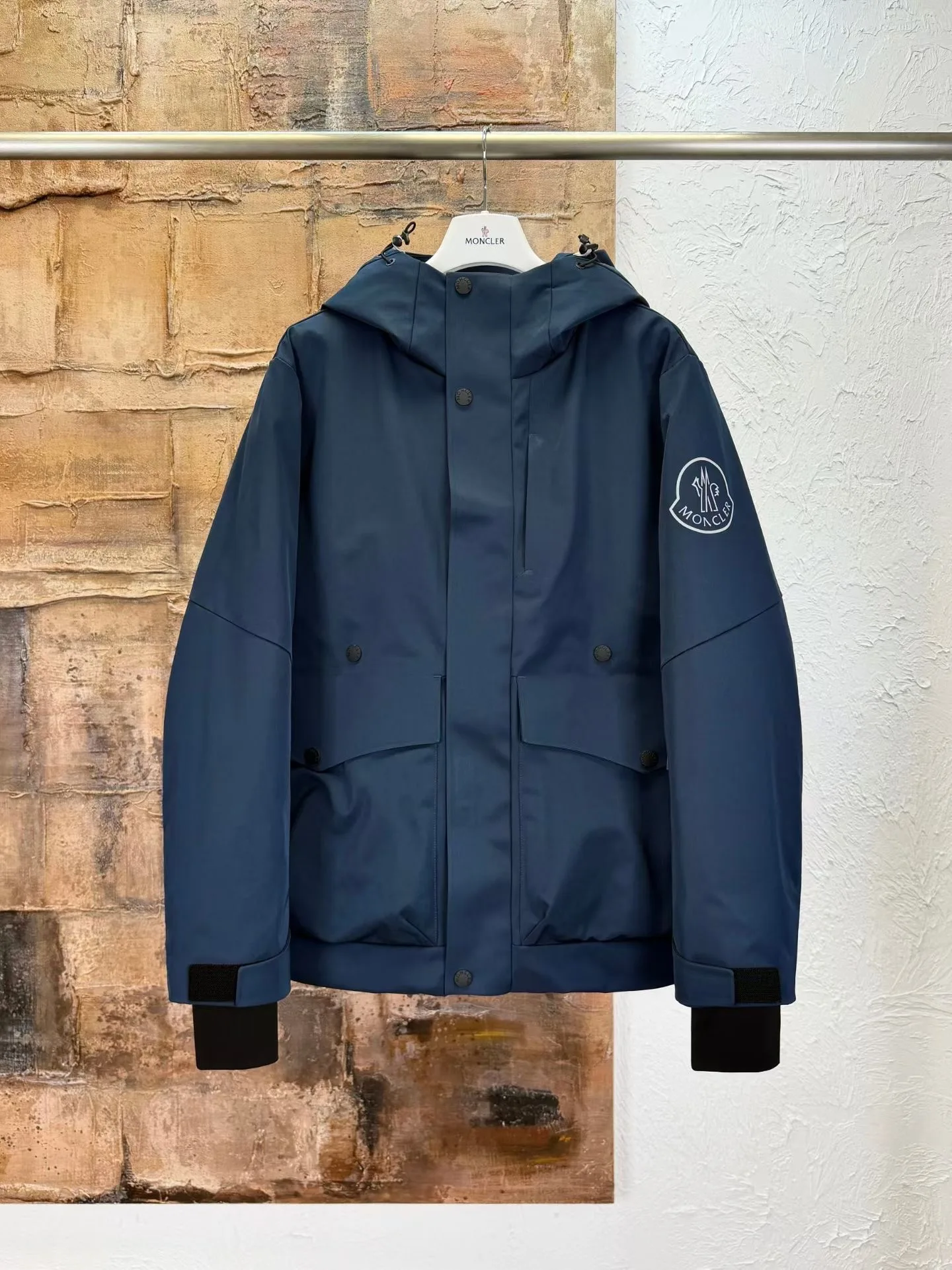 Moncler Ski Down Jacket (Navy)