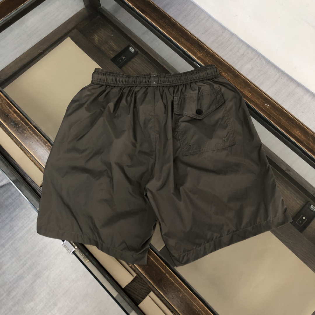 Swim Shorts With Logo Patch — view 3