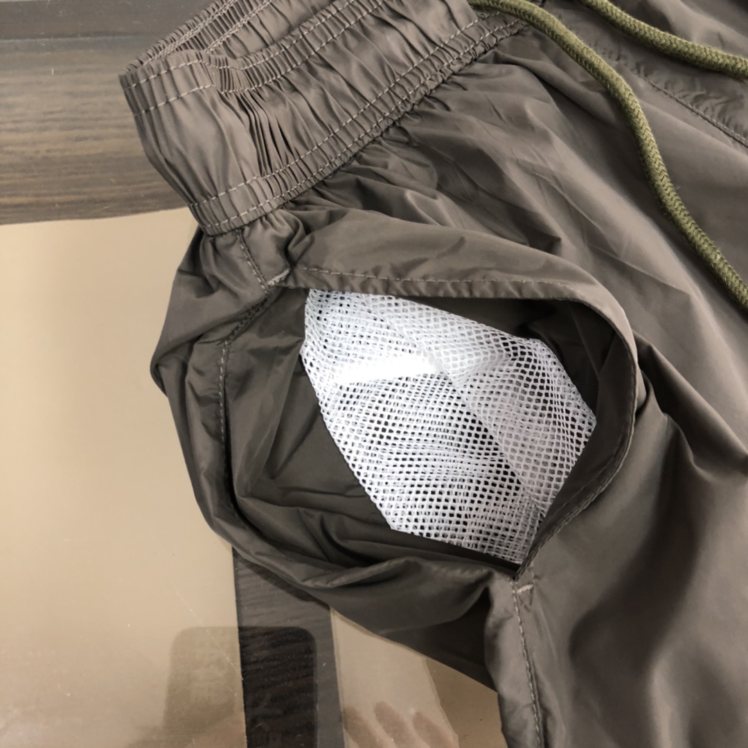 Swim Shorts With Logo Patch — view 4