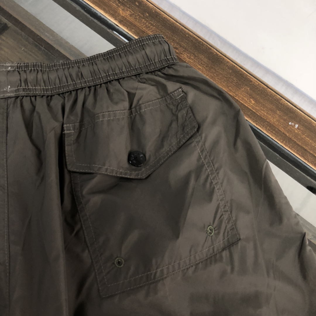 Swim Shorts With Logo Patch — view 8