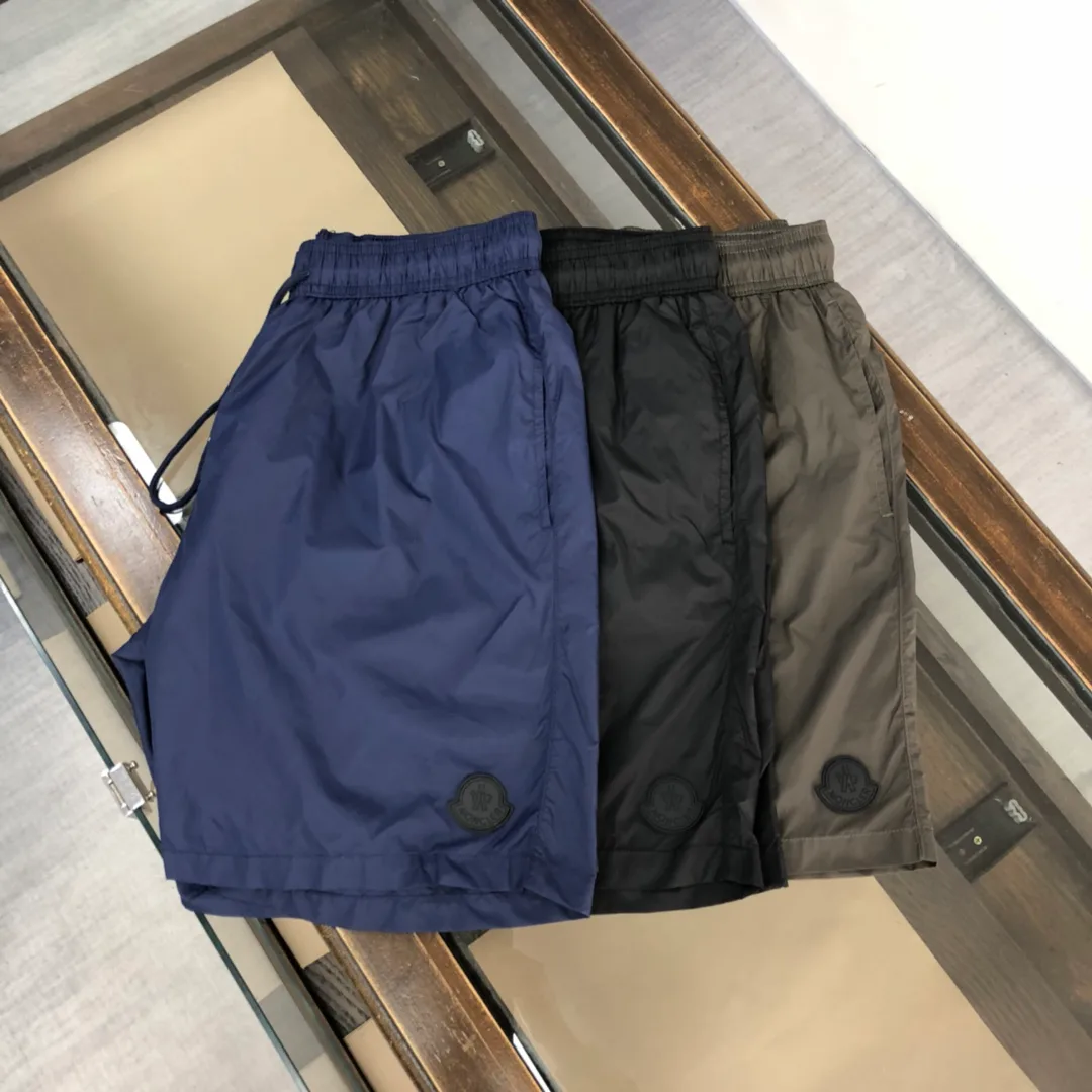 Swim Shorts With Logo Patch