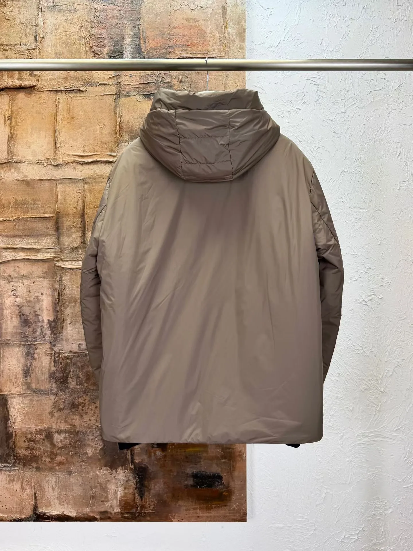 Moncler Timor Hooded Jacket (Beige) — ビュー 7
