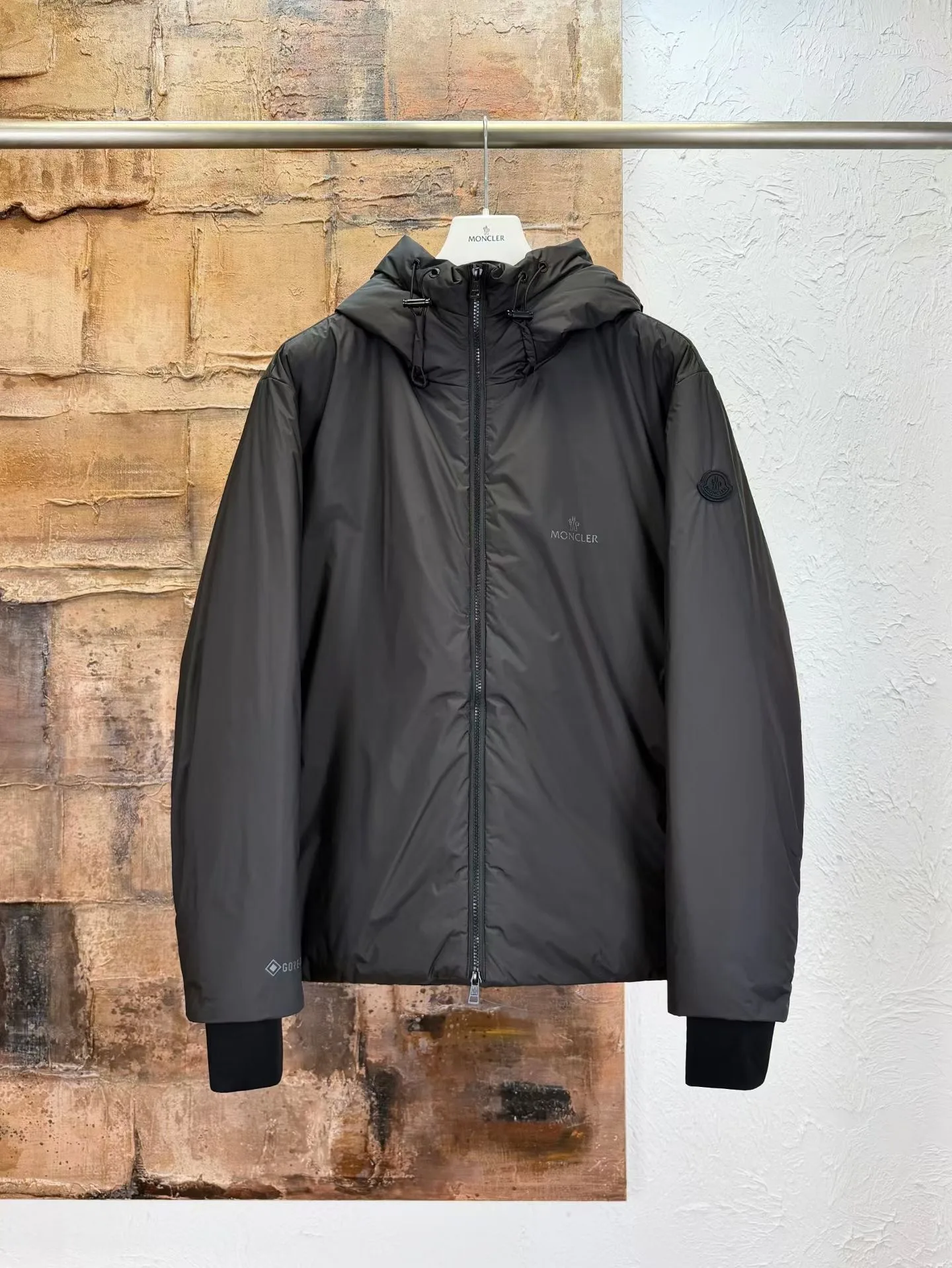 Moncler Timor Hooded Jacket (Black)
