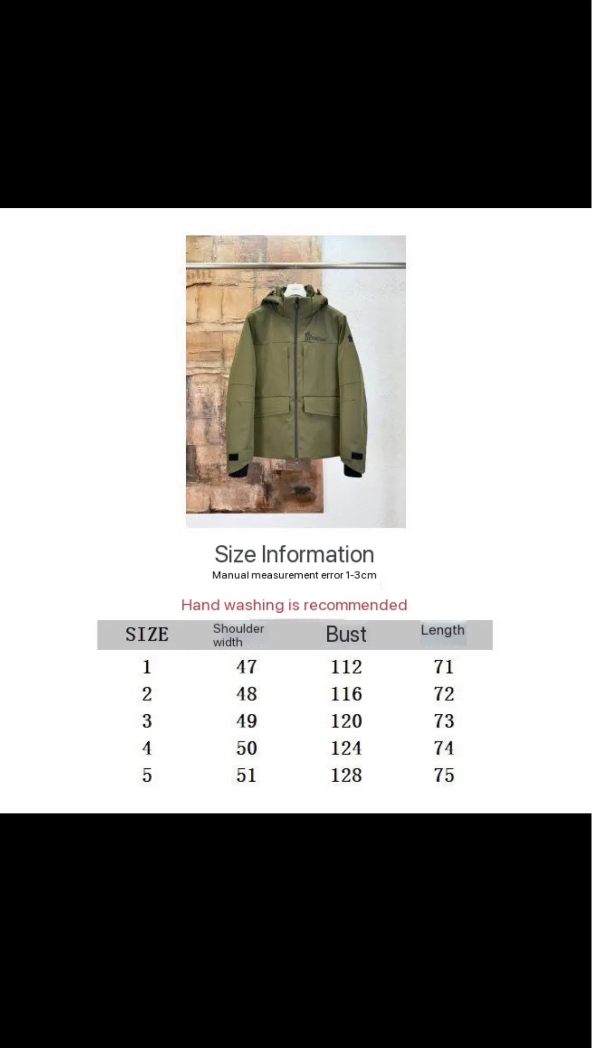Moncler Vallatscha Hooded Down SKI Jacket (Green) — 보기 3