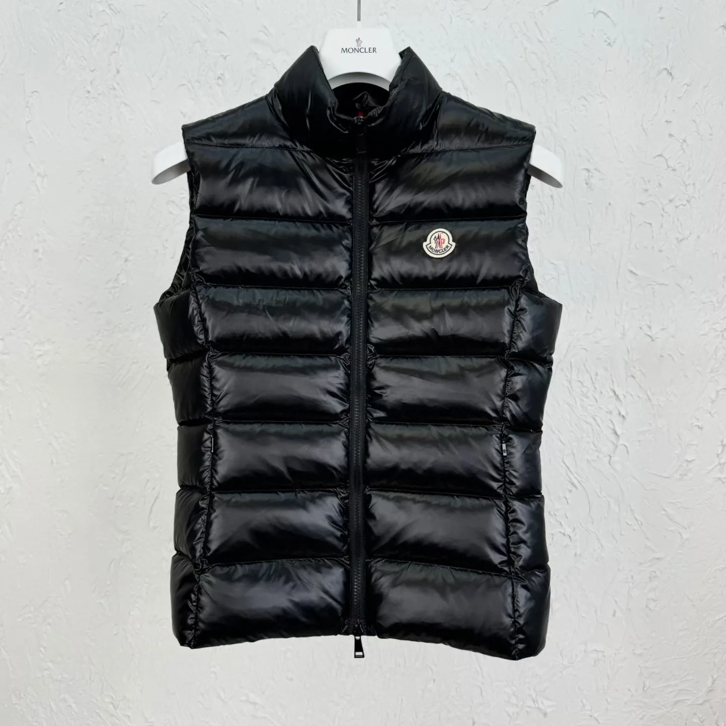 Moncler Womens Ghany Down Gilet (Black)
