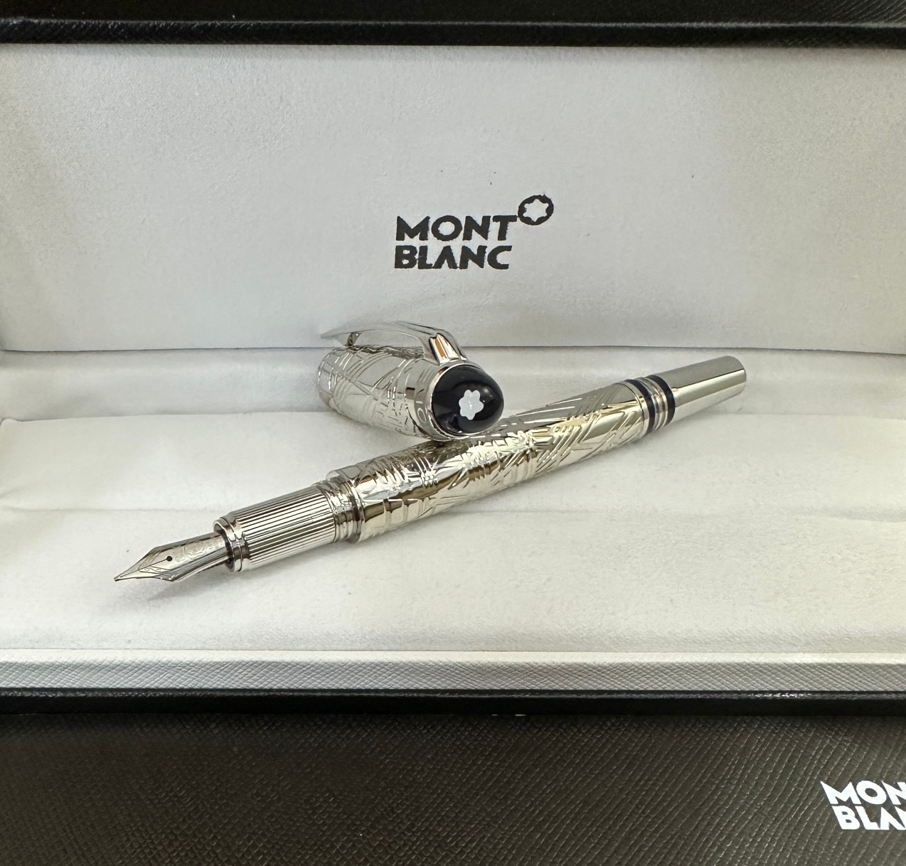 StarWalker SpaceBlue Metal Fountain Pen