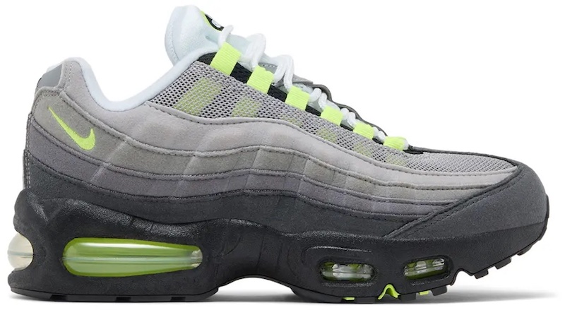 Nike Air Max 95 OG GS 'Big Bubble - Neon 2026' — view 2
