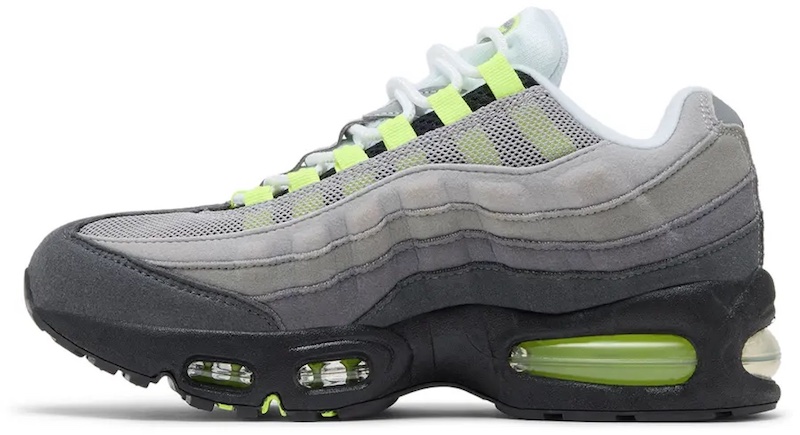 Nike Air Max 95 OG GS 'Big Bubble - Neon 2026' — view 3