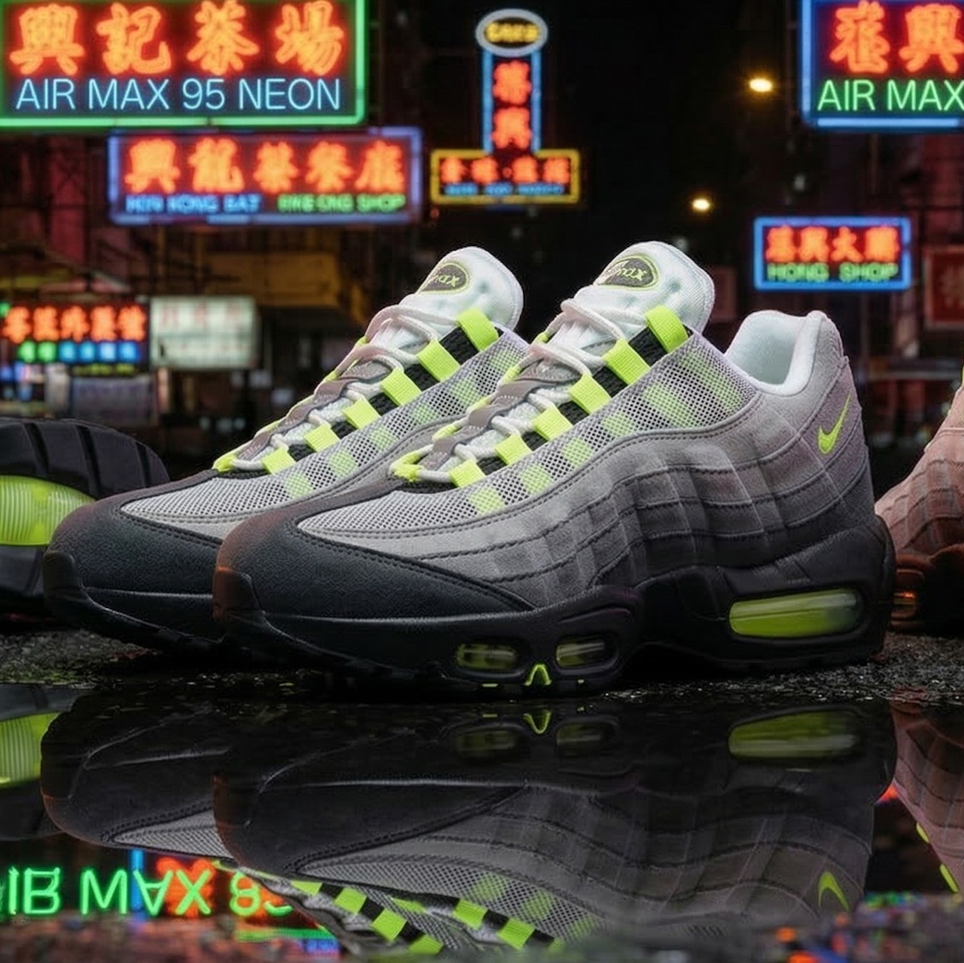 Nike Air Max 95 OG GS 'Big Bubble - Neon 2026'