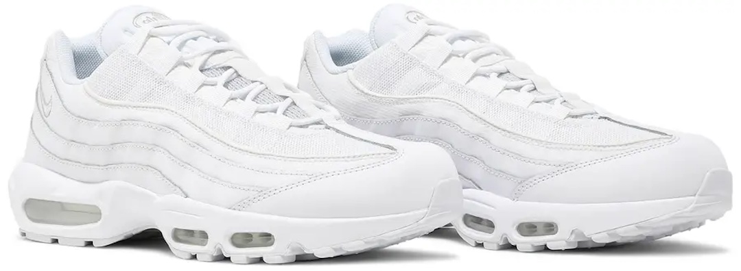 Nike Air Max 95 'Triple White' — view 5