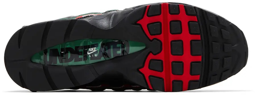 Undefeated x Nike Air Max 95 'Black' — view 3