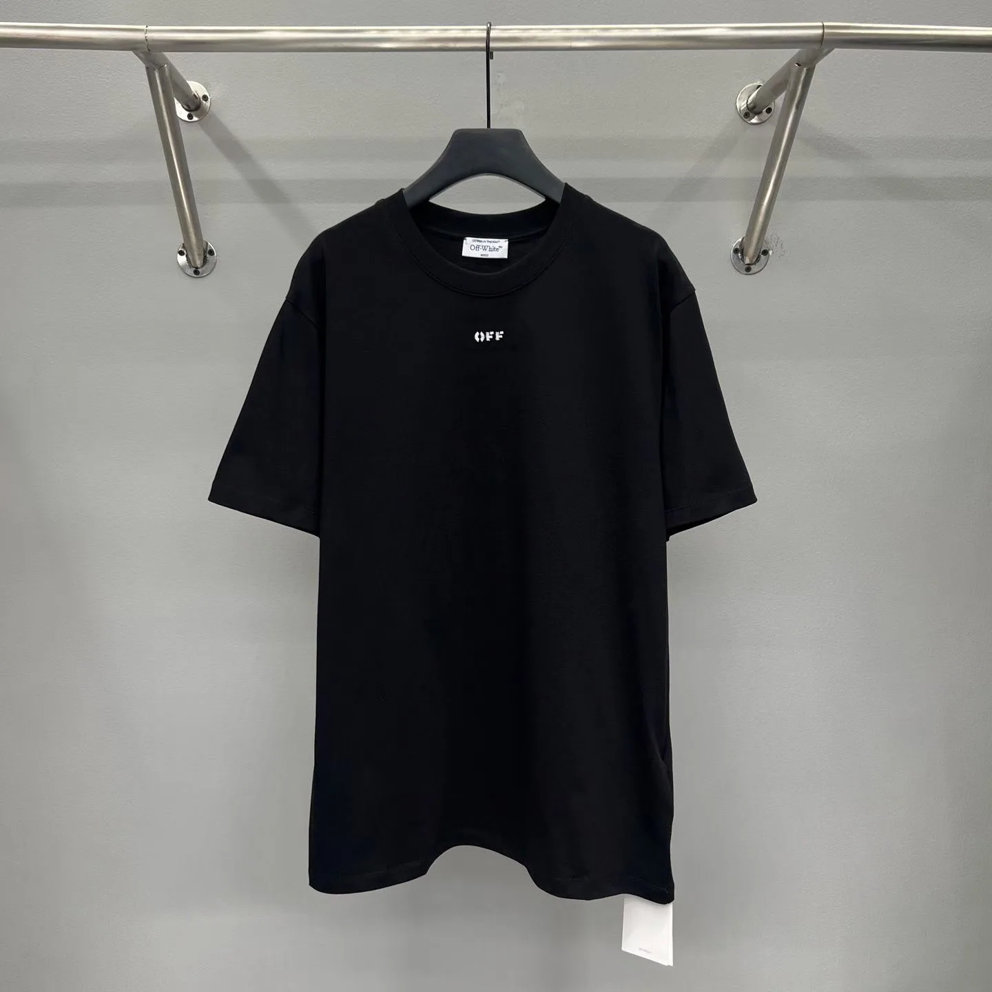 Off-White Black Diagonal T Shirt — 보기 5